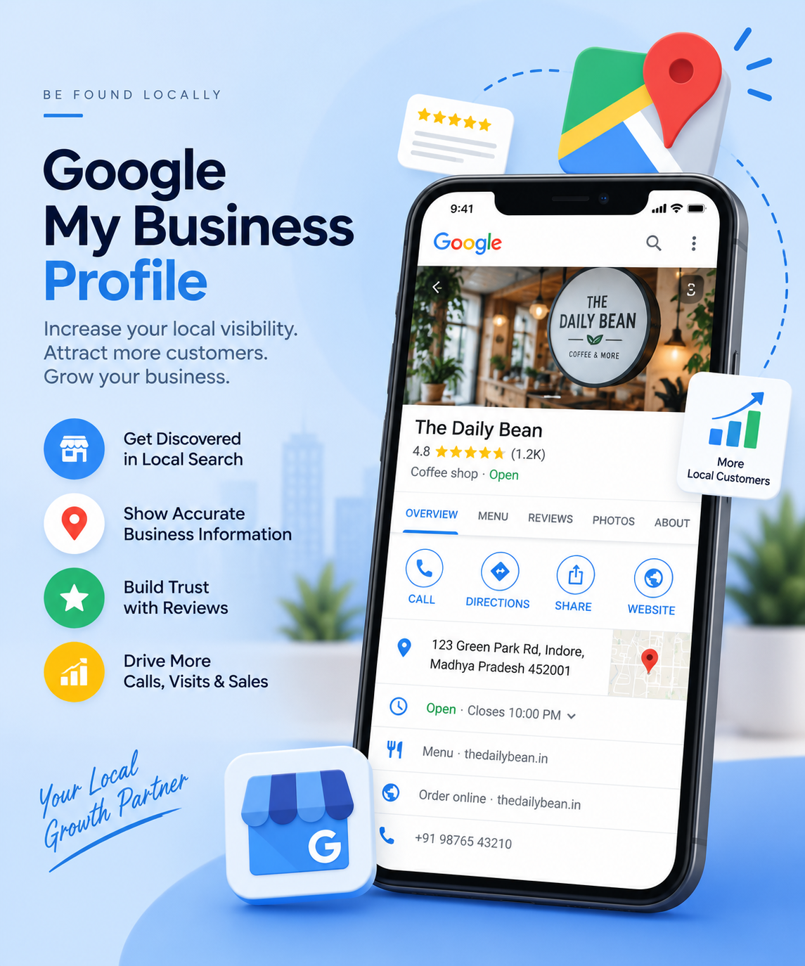 Google My Business Profile Management Services India