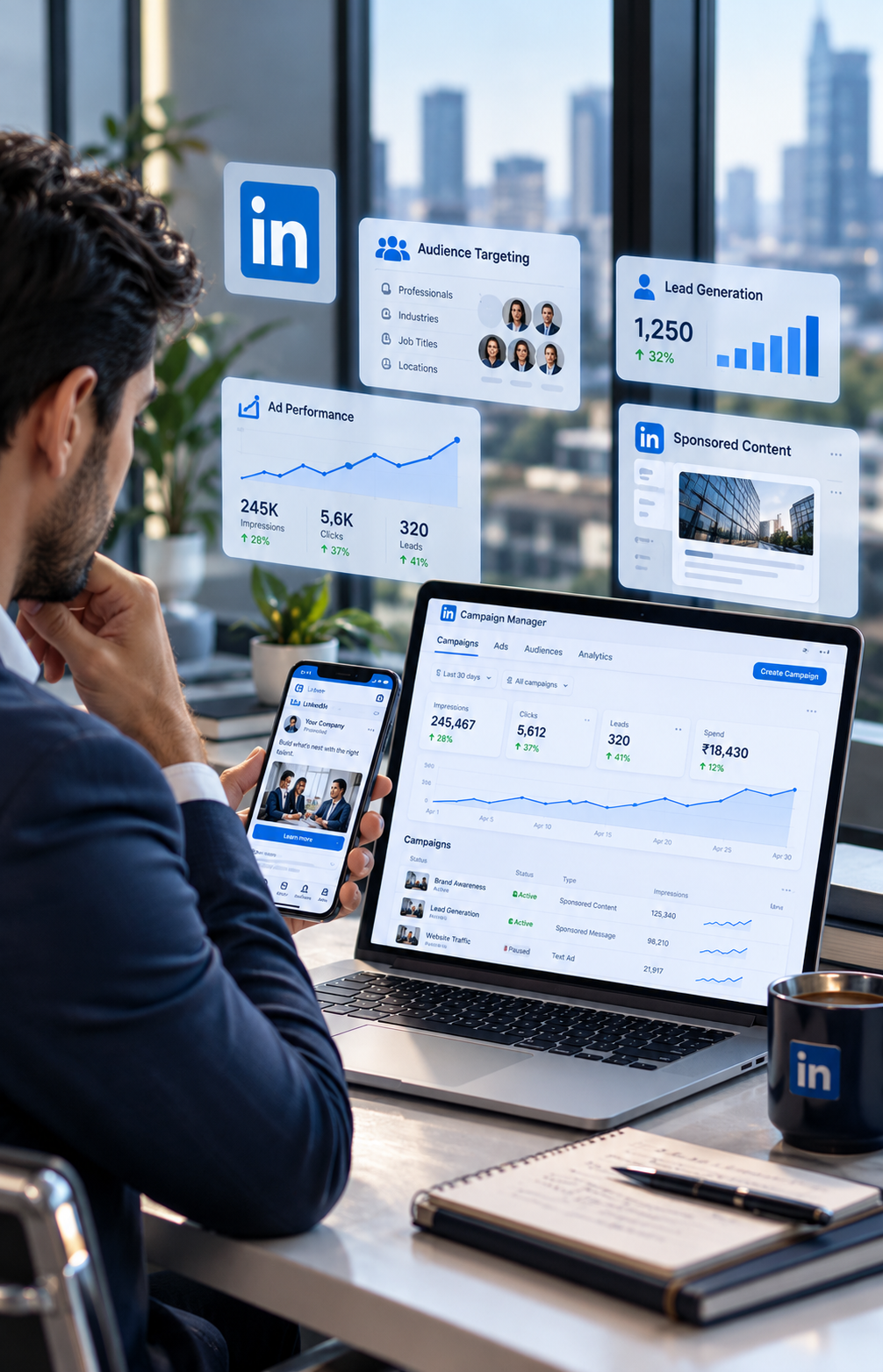 LinkedIn marketing services india - digital netsol