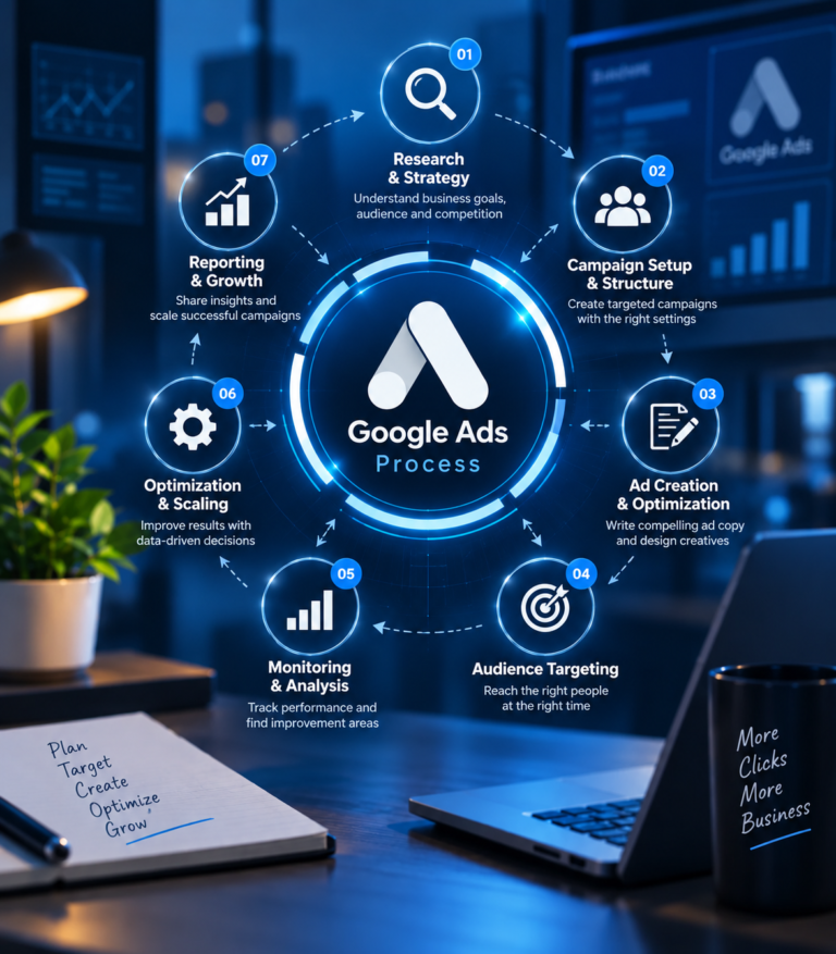 google ads services process - digital netsol